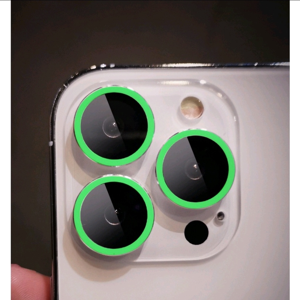 RING CAMERA Glow in the dark UNTUK Iphone 13 Pro max 13 mini Kamera