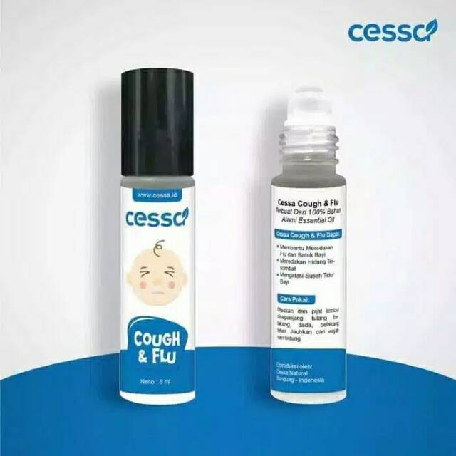 Cessa cough and flu / obat batuk pilek oles bayi