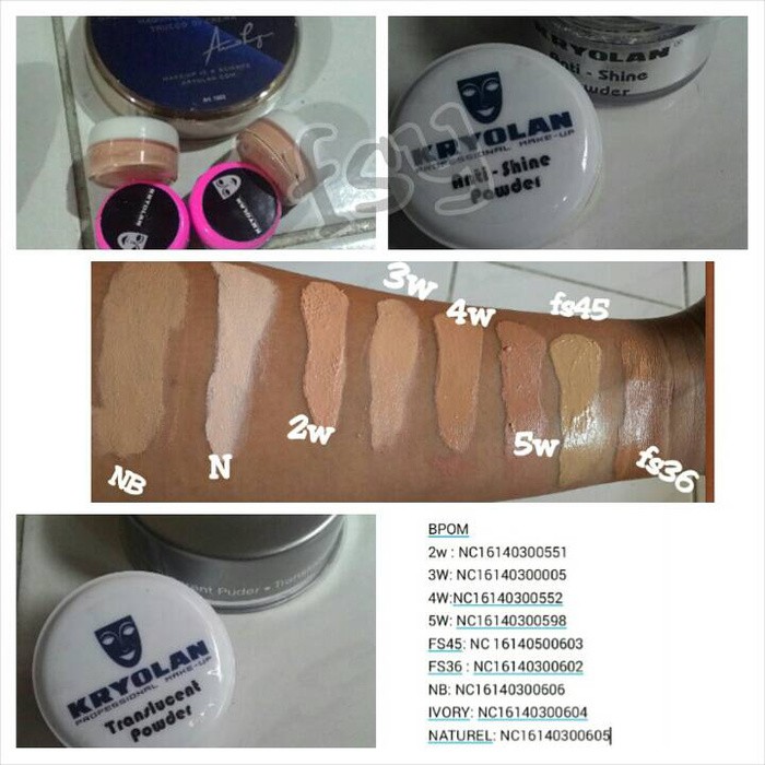 Kryolan share in jar (kemasan mini)