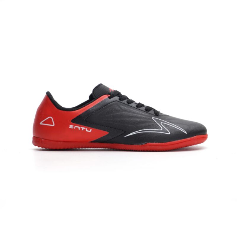 SEPATU SPECS FUTSAL ACCELERATOR HITAM MERAH BARU SIZE 38-44
