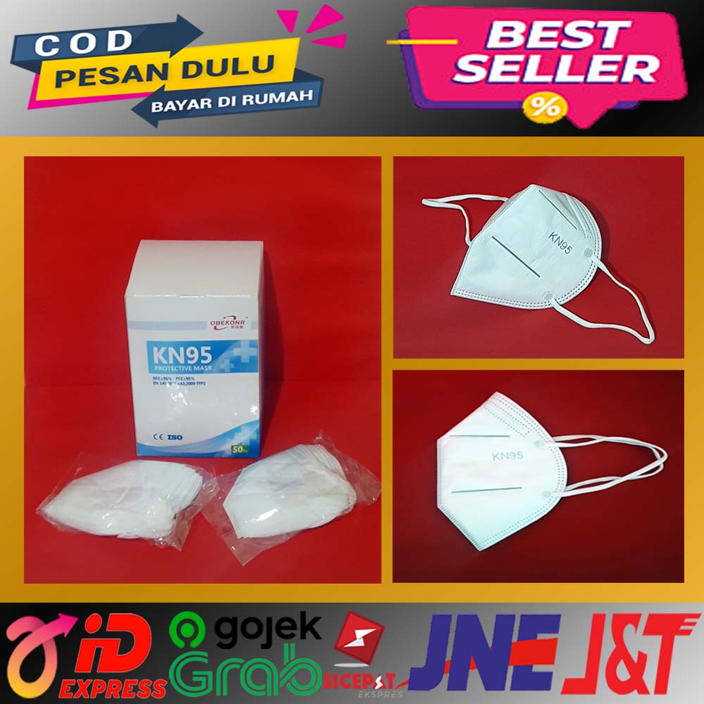 Masker KN95 5PLY Obekonr ISO 1 Box isi 50pcs