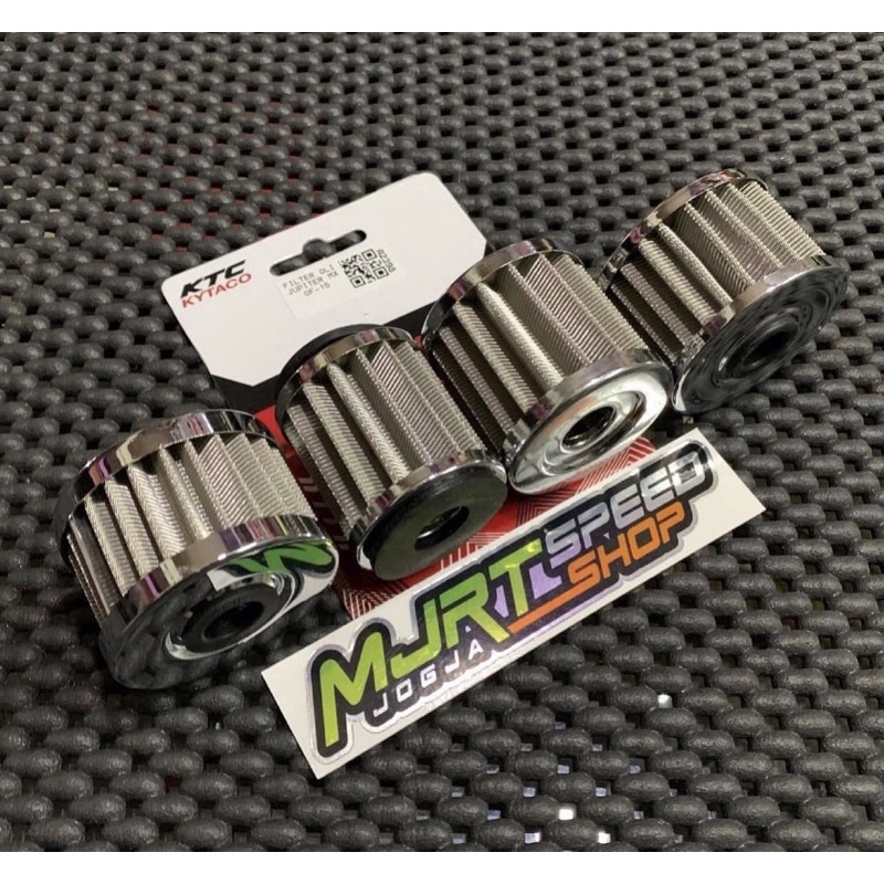 FILTER OLI KTC STAINLESS FOR SATRIA FU - BYSON - KLX150 - JUPITER MX - MX KING - R15 - VIXION - SCOR