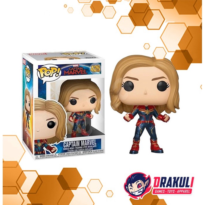 Toys Funko Pop! Marvel: Captain Marvel – Captain Marvel