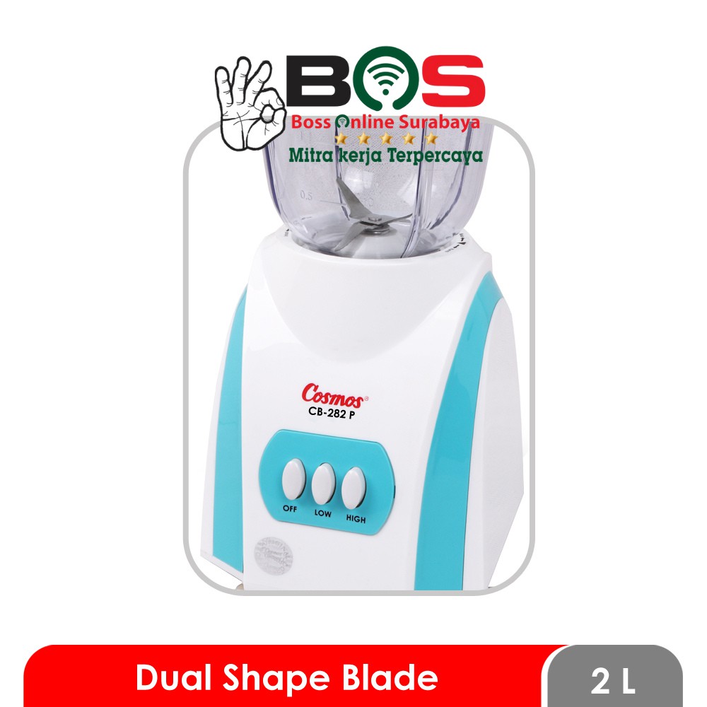 Blender Cosmos CB-282P CB 282P Blender Kapasitas 2 Liter CB282P