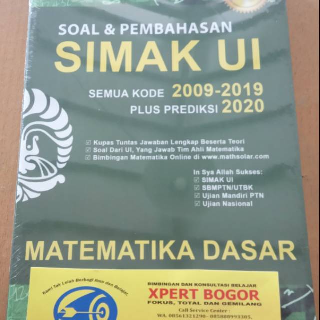 Soal Dan Pembahasan Simak Ui Matdas Semua Kode 2009 2019 Plus Prediksi 2020 Shopee Indonesia