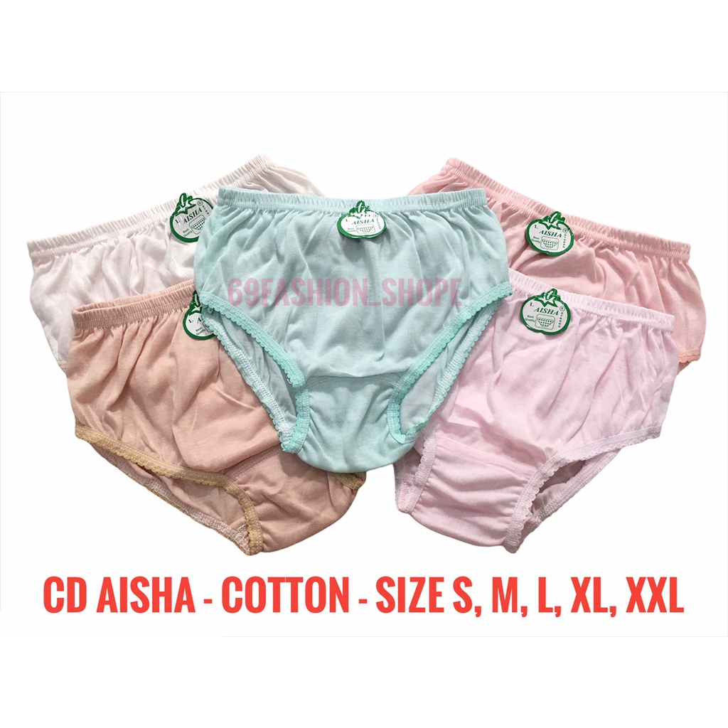CD MURAH AISHA APPLE KW BEST SELLER PRODUK READY S-M-L-XL-XXL CD MURAH HARGA 6PCS / SETENGAH LUSIN G