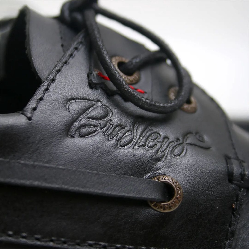 Bradleys - Zapato Inc Black - Sepatu Low Boots Pria Formal Kasual Bahan Kulit Asli Premium