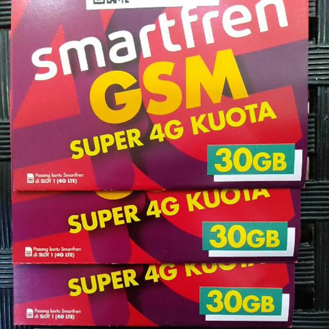 Perdana SMARTFREN 30 GB