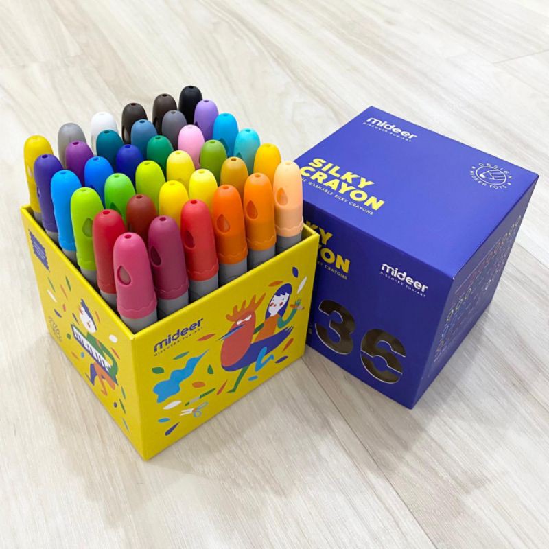 

Mideer silky crayons 36 colors - crayon anak - silky crayons - menggambar anak - krayon anak