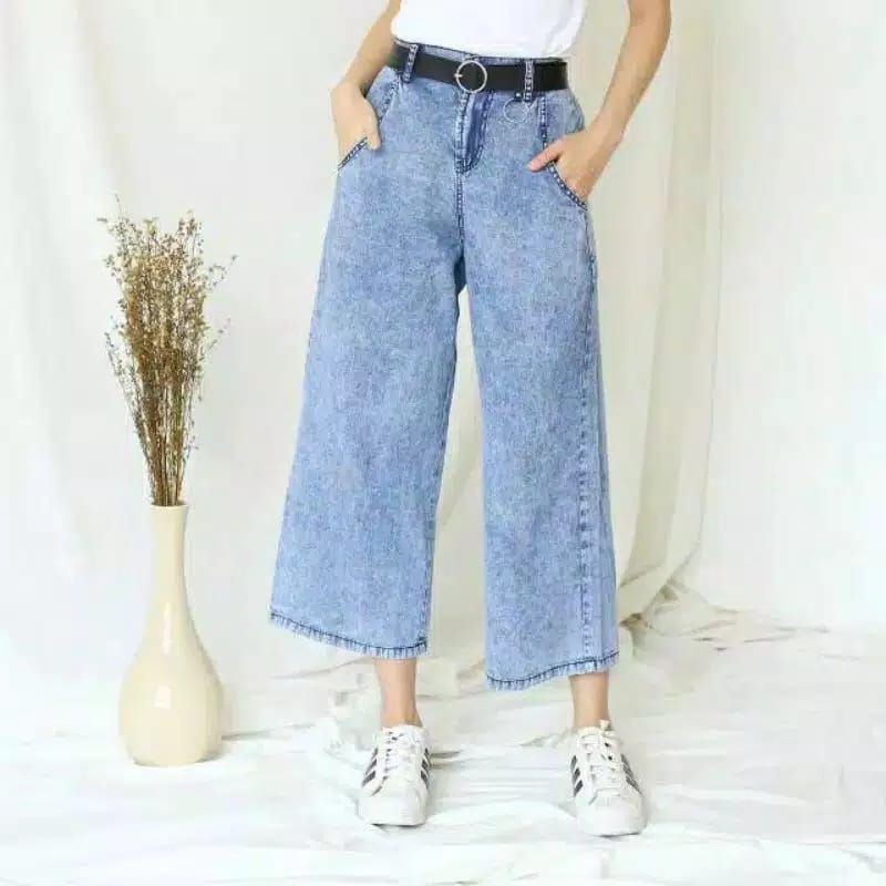 Celana jeans wanita//Celana panjang//Celana boyfriend wanita//kulot