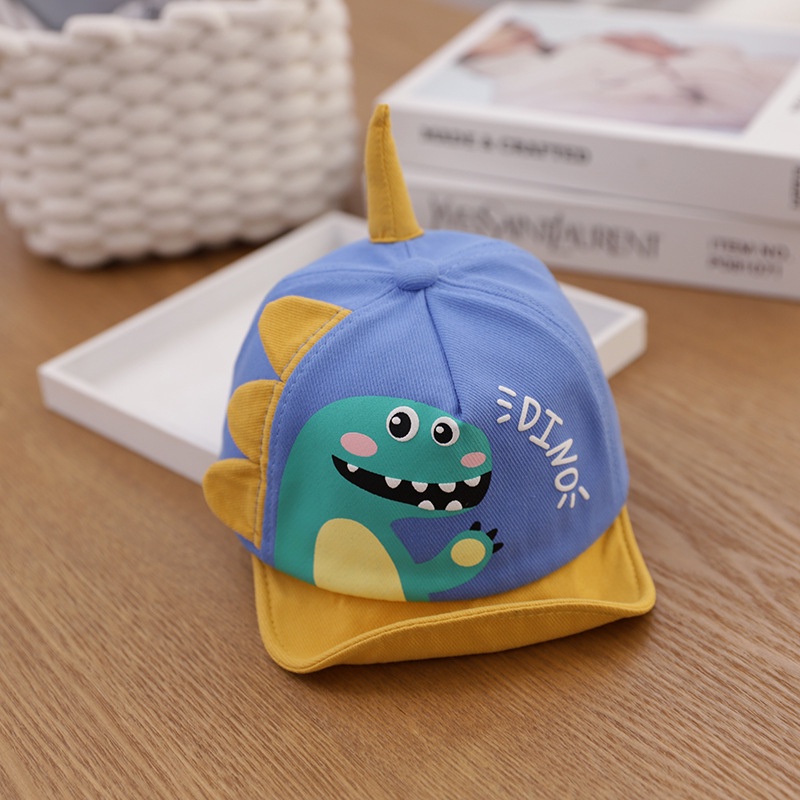 SB DINO TOPI BASEBALL ANAK Bayi Baby HAT CAP KIDS LUCU laki laki perempuan UNIVERSAL BISA UNTUK 6 BULAN-2TAHUN-1