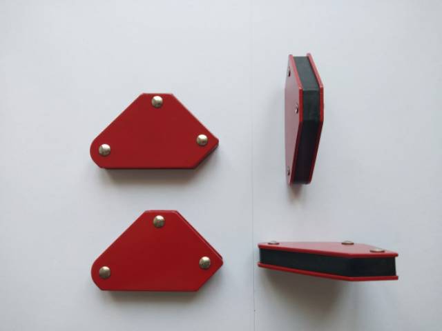 MAGNET SIKU LAS MINI SET 4 PCS / SIKU SUDUT MAGNET BESI LAS WELDING