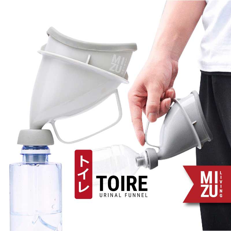 TOIRE Urinal Funnel for Ladies Travel Portable Outdoor Car Emergency Toilet Corong Pipis Dewasa