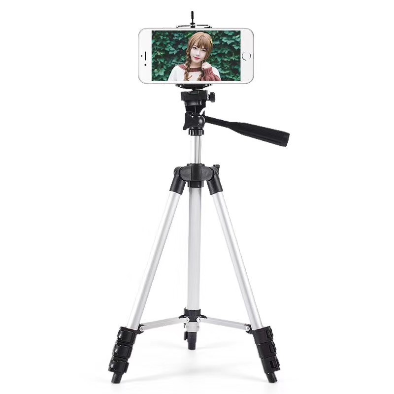 【33LV.ID】 Tripod 3110 - Tripod HP dan Kamera Universal 1M+ Free Holder U NON PACK