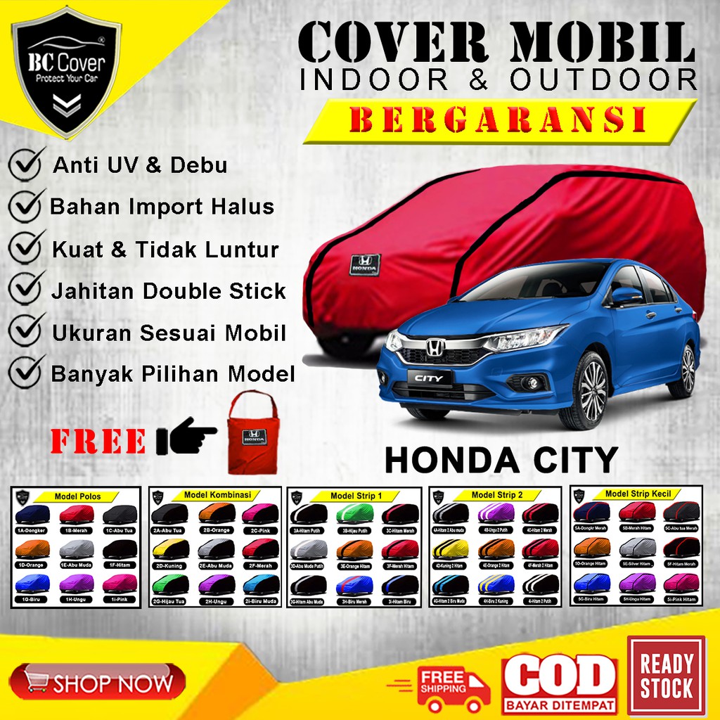 Cover Mobil Honda City / Sarung Mobil Sedan City Selimut Mantel Pelindung Jas Mantol Kerudung Tutup Penutup Mobil City Outdoor