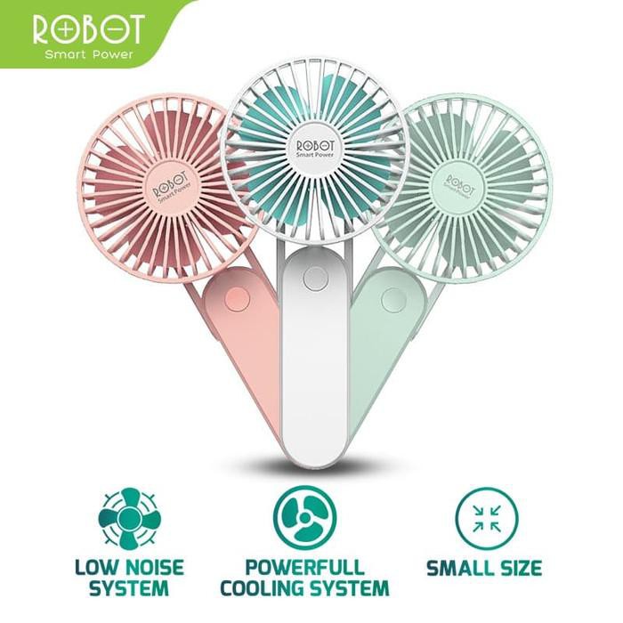 Robot Mini Fan USB Portable RT-BF11 - Powerbank 2.000 mAh