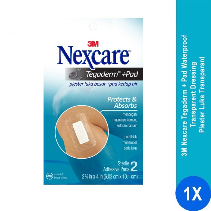 Plester Besar Bening Tegaderm Pad Nexcare DW-30 | Shopee Indonesia