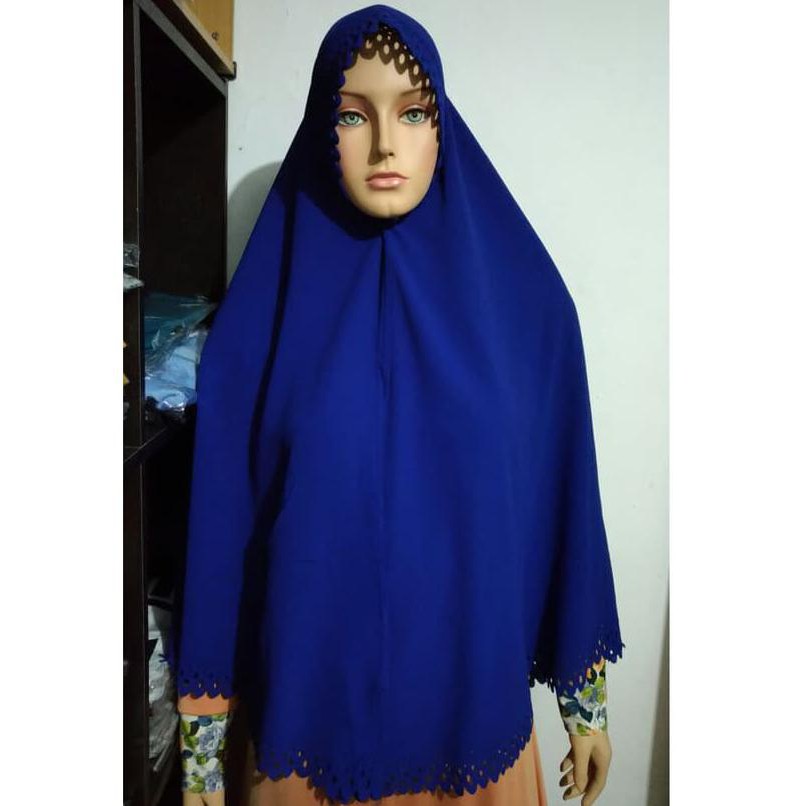 Murah Jilbab Instan Kerudung Hijab Syari Bergo Citra Kirana - Abu Price