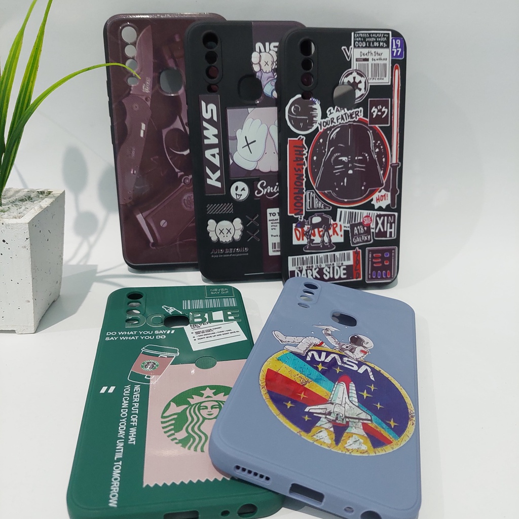 My Choice Candy Motif Nasa Starbucks Starwars Oppo A5s A7 A12 A11k F9 A3s Realme C1 A15 A15s A5 A9 2