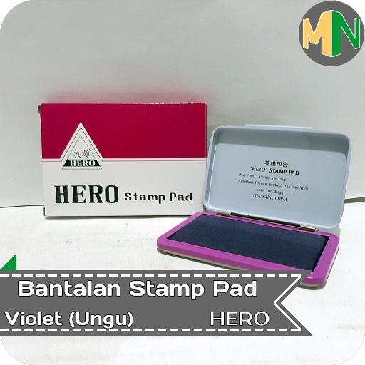 

Bantalan Stamp Pad Violet (Ungu) HERO