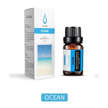 Goojodoq Air Aroma Mini Humidifier / Aromatherapy Purifier Diffuser Memberikan 1 Oil Essential-ocean Essential oil