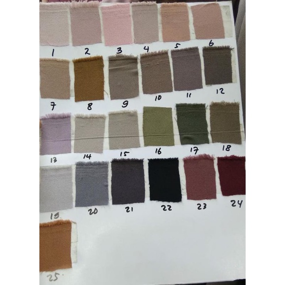 Promo Kain Lady Zara Premium Arabian Crepe Premium Bahan Crepe Meteran