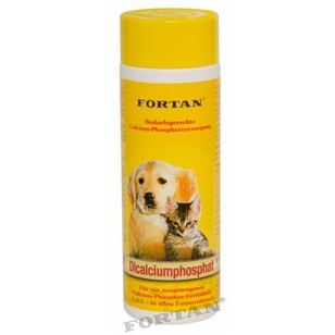 

FORTAN Vitamin Anjing Kalsium Dicalciumphosphat 600gr