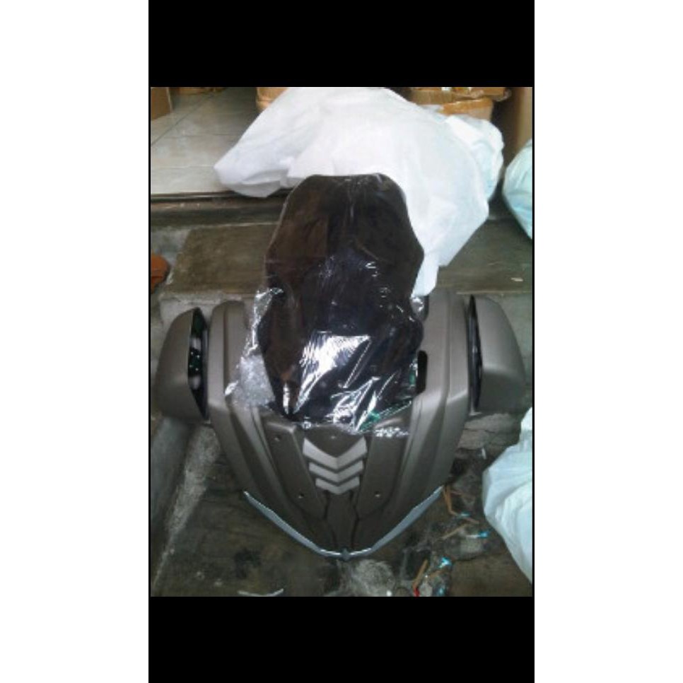 Tameng Nmax+Spion Lampu Lipat+ Winsil