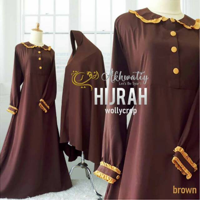 gamis hijrah by akhwatiy/gamis set cadar by akhwatiy/ gamis syari by akhwatiy