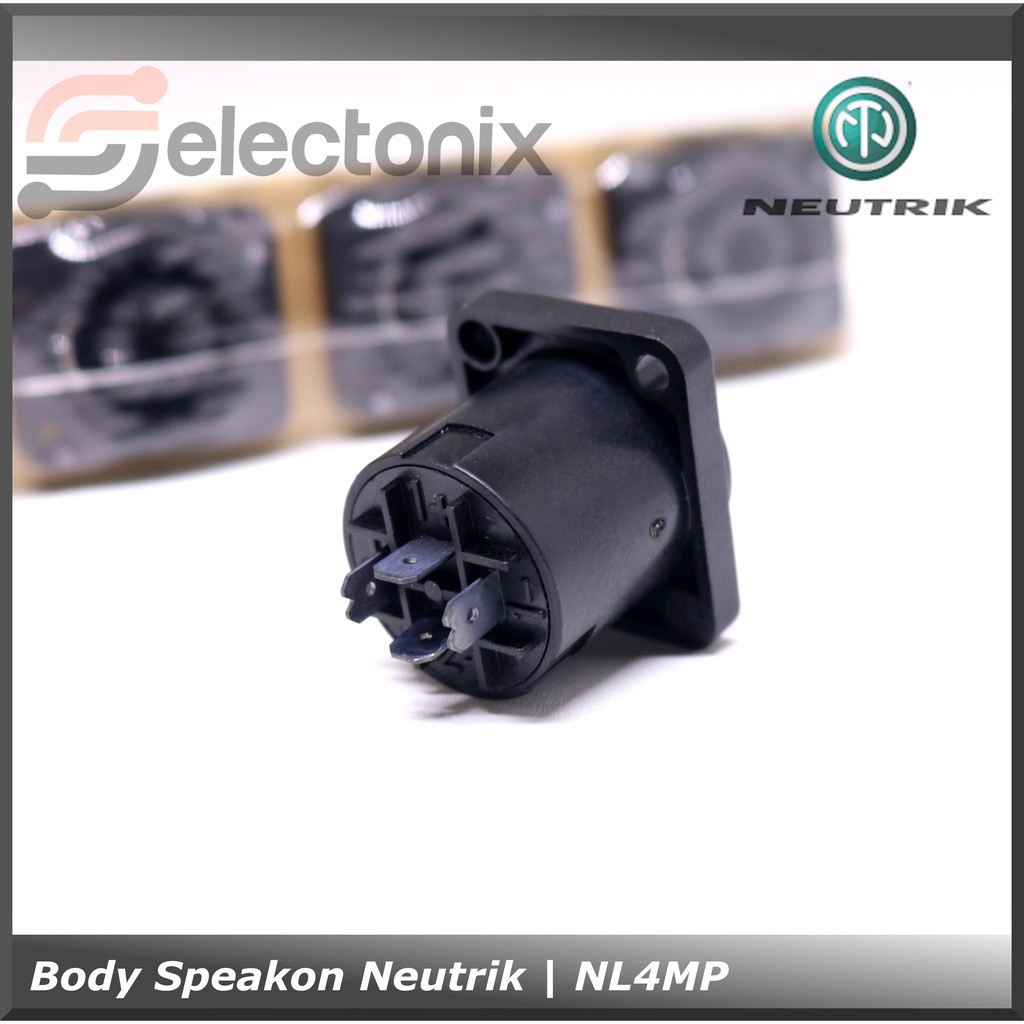 Body / Chassis SpeakON 4 Pole | Neutrik [NL4MPXX] - Original