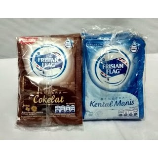 

susu kental manis Bendera Renceng isi 6 sachet (40gr) /minuman instan/kemasan sachet