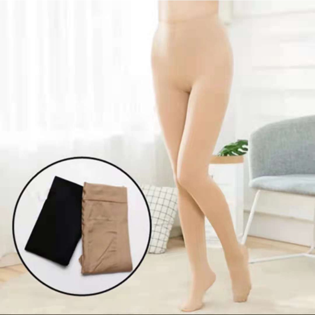 Stocking Celana Sheleg Warna Cream Hitam Putih Abu