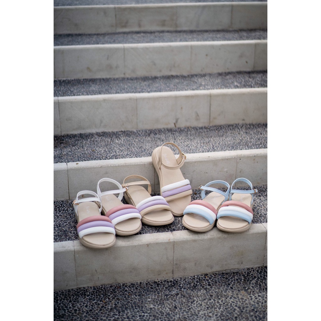 Bluebells Sandal Tali Wanita Slip On 3cm -Bress-5