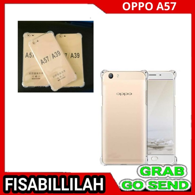 Softcase Oppo A57 Case Anti Crack TPU Clear Case