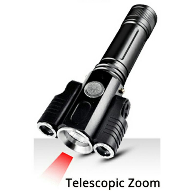 [100%ORIGINAL] SENTER LED TELESCOPIC ZOOM CREE 15000 LUMENS - TAFFLED