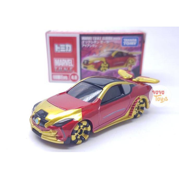 Tomica Marvel TUNE Evo 4.0 Iron Man Elixion Zeeta
