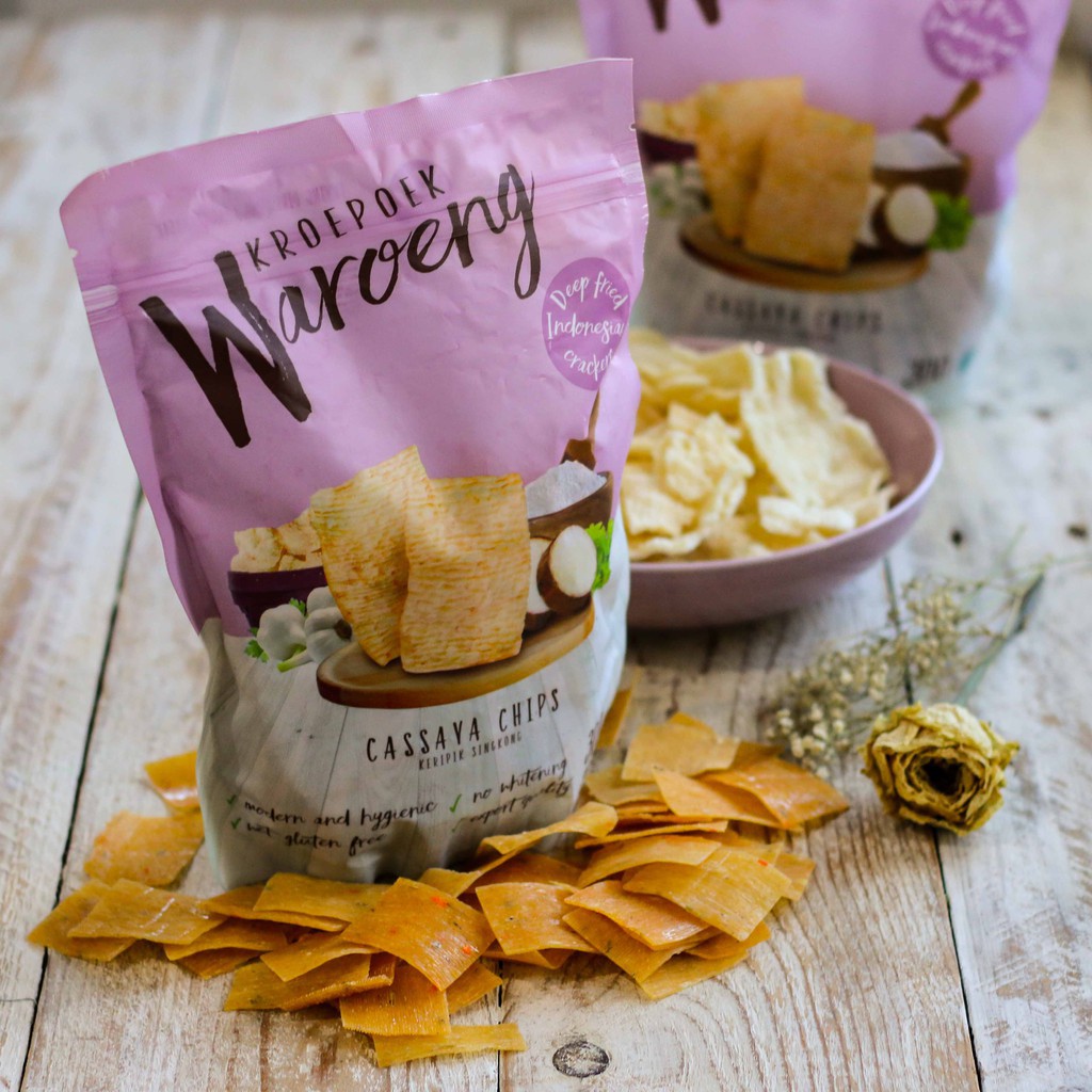 

Kroepoek Waroeng Cassava Chips 300 Gram