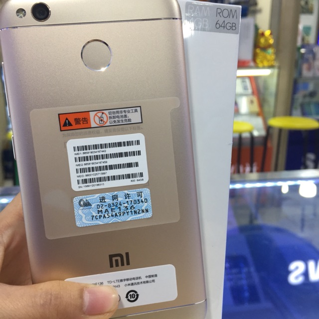 Redmi 4x pro 4/64 gold
