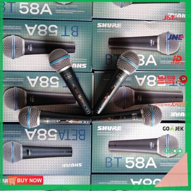 [[[BISA COD]]] SHURE Microphone beta 58A | Mic shure beta 58A ORIGINAL