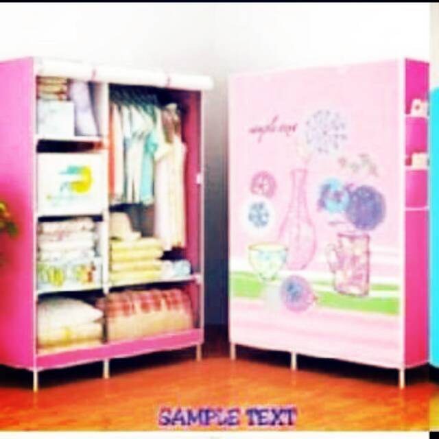 Lemari baju portabel