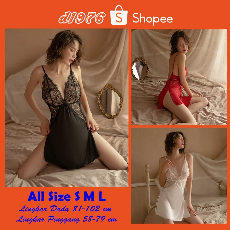 H519-10 d1976 Baju Haram Lingerie All Size S M L Lingeri