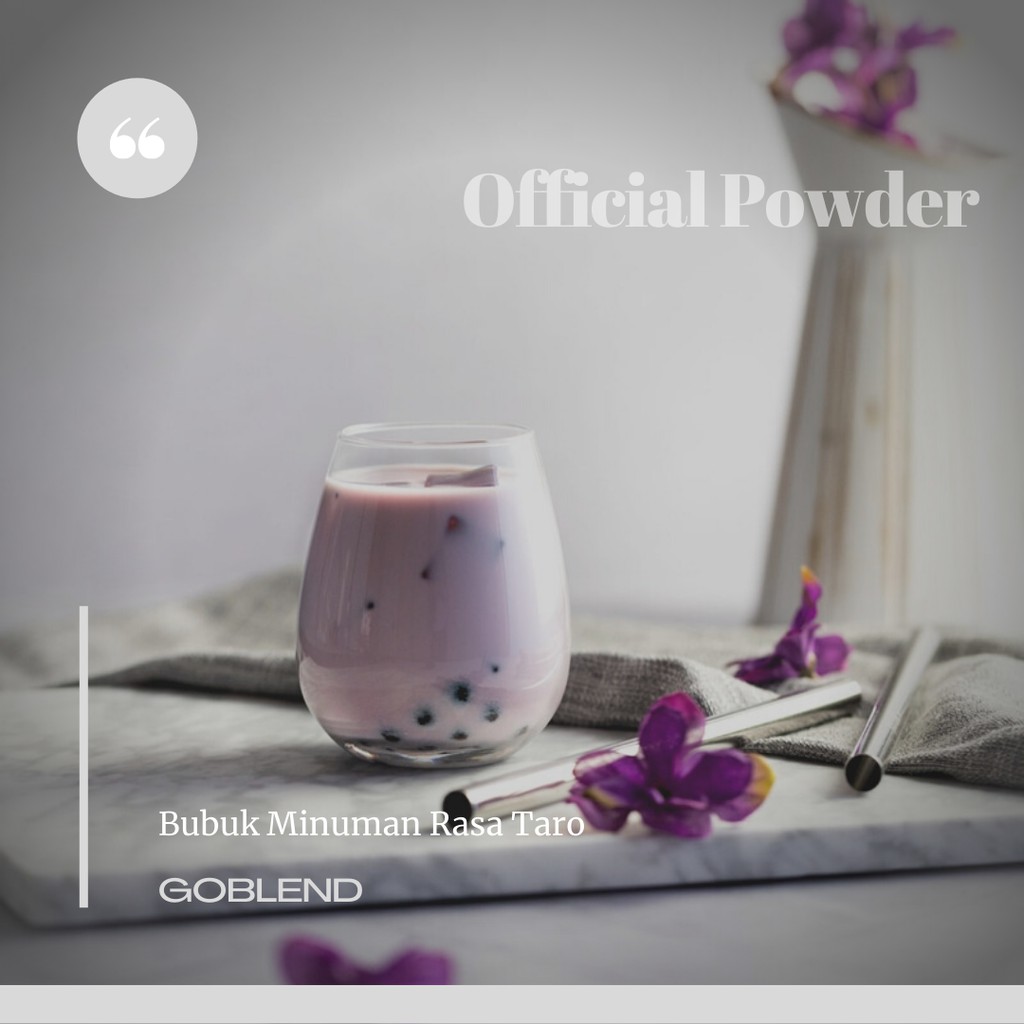 

Bubuk Minuman TARO kiloan 1Kg