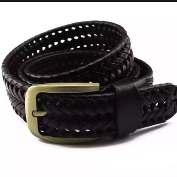 Buckle Style - BELT KULIT  ASLI KULIT KEPANG - BELT UNIK PANJANG 120 CM