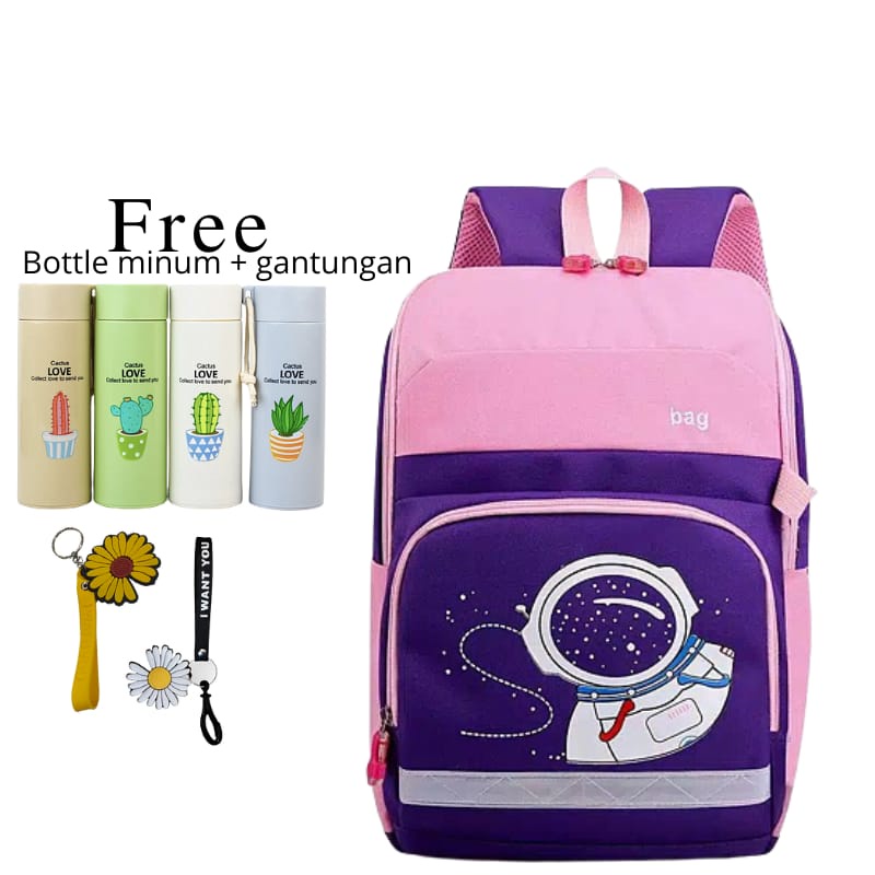 TASMURAH30_Backpack Ransel ASTRONOT Fashion Korea / Ransel Anak Laki/Perempuan