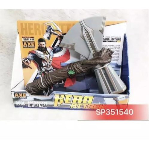 Mainan Anak Kapak Thor Stormbreaker