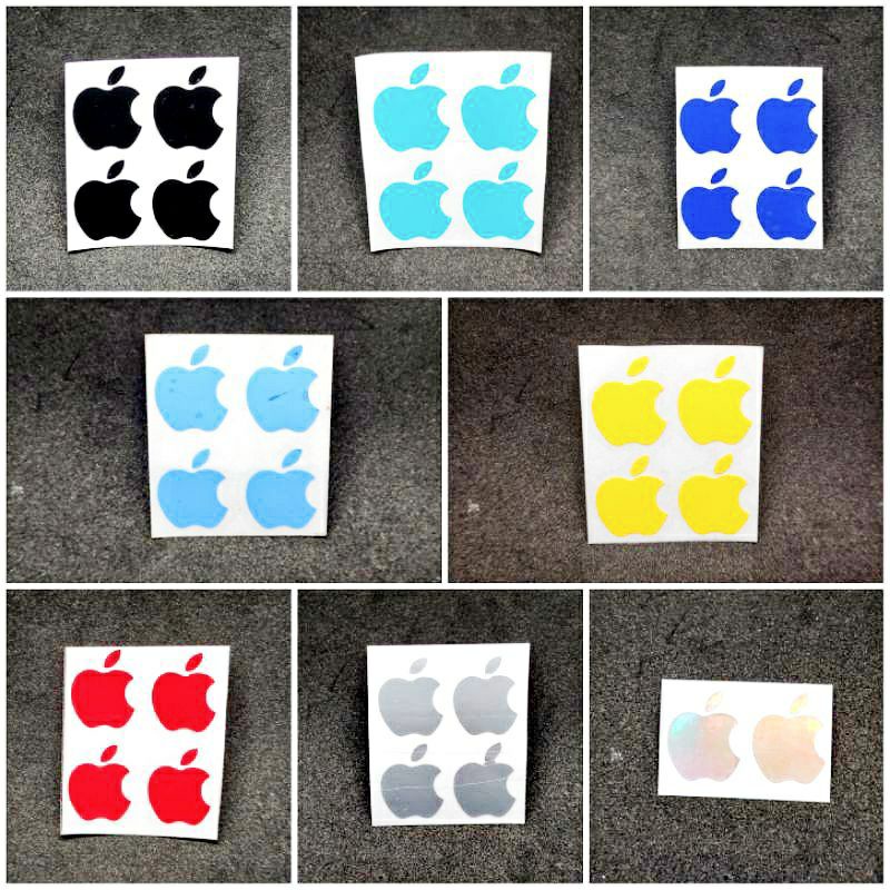 

(isi 8 Pcs) Sticker Logo iphone graskin skin handphone iphone