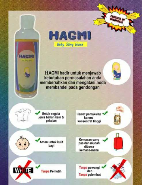 HAGMI - Sabun Cuci Gendongan