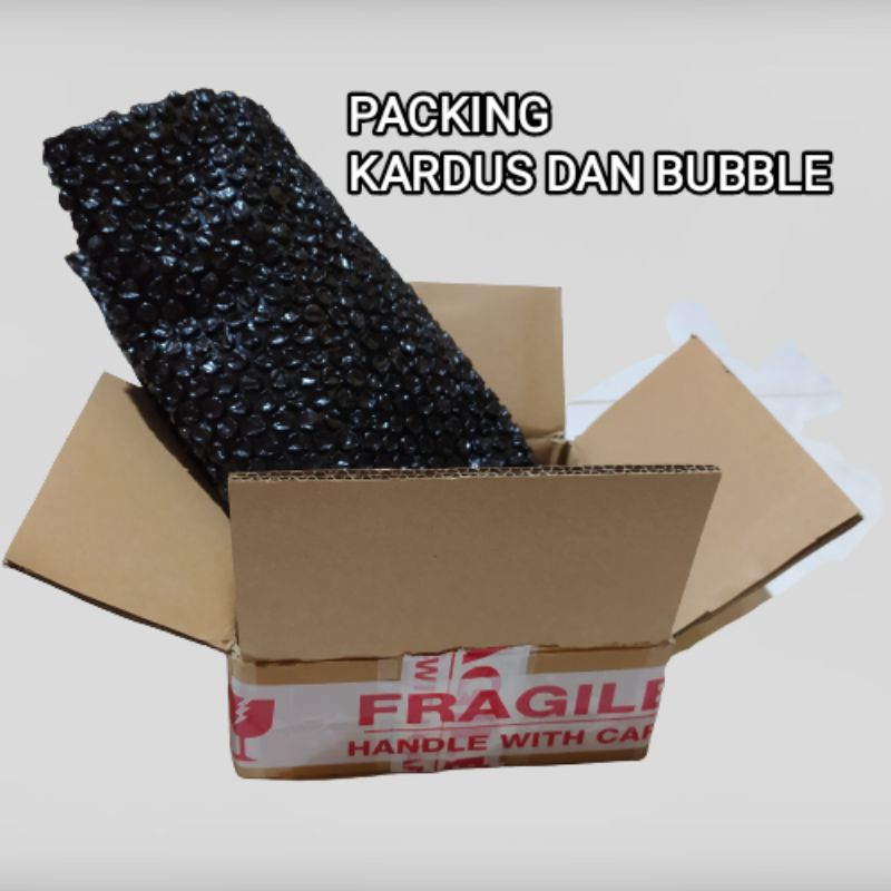 

PACKING TAMBAHAN KARDUS DAN BUBBLE BIAR PENGIRIMAN LEBIH AMAN