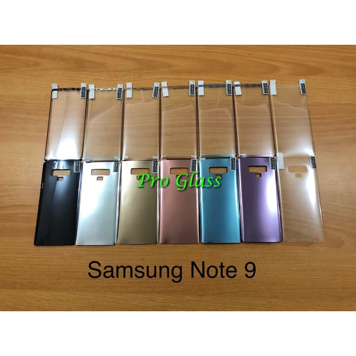 Samsung Note 9 Anti Shock Premium Screen Protector antigores 2in1