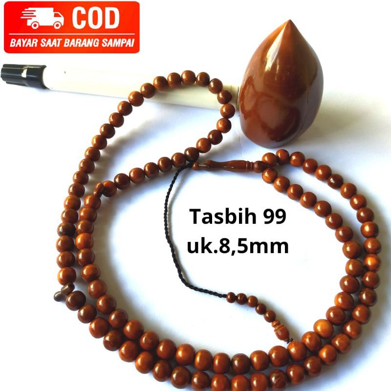 *BISA COD* TASBIH99 KOKKAH KAUKAH UK.8,5MM FIX REAL